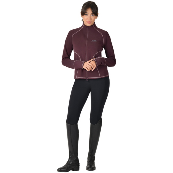 2025 Weatherbeeta Womens Copper Performance Jacket 1028841 - Mulberry